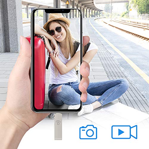 USB Flash Drive QARFEE Photo Stick Compatible with iPhone Photostick