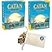 Catan Extension Seafarers + Catan Expansion Seafarers 5-6 Player Bundle | Includes Drawstring Storage Pouch
