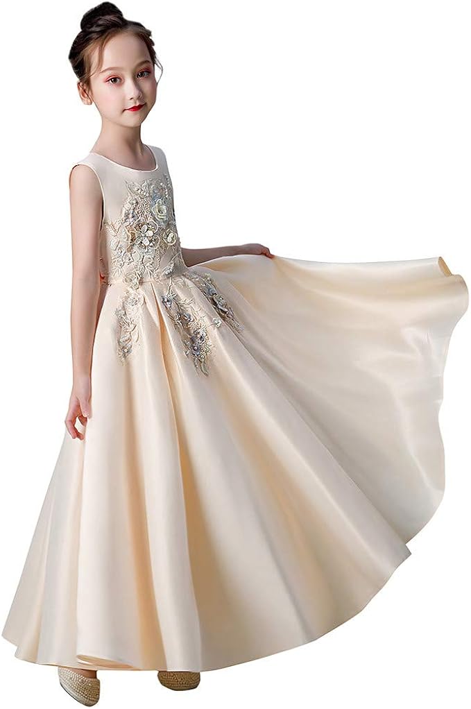 Robe Princesse Fille Pour Fete De Bal 4 12 Ans Robe De Soiree