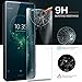 KuGi Sony Xperia XZ2 Screen Protector, 9H Hardness HD Clear Bubble Free Installation High Responsivity Easy Installation Tempered Glass for Sony Xperia XZ2 Smartphone.Transperant[2Pack]