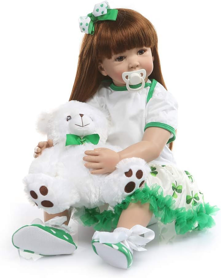 Prezzo CQ Reborn Baby Bambole Realistiche Fatto A Mano Neonati Giocattoli per Bambini 23 Pollici Offerte