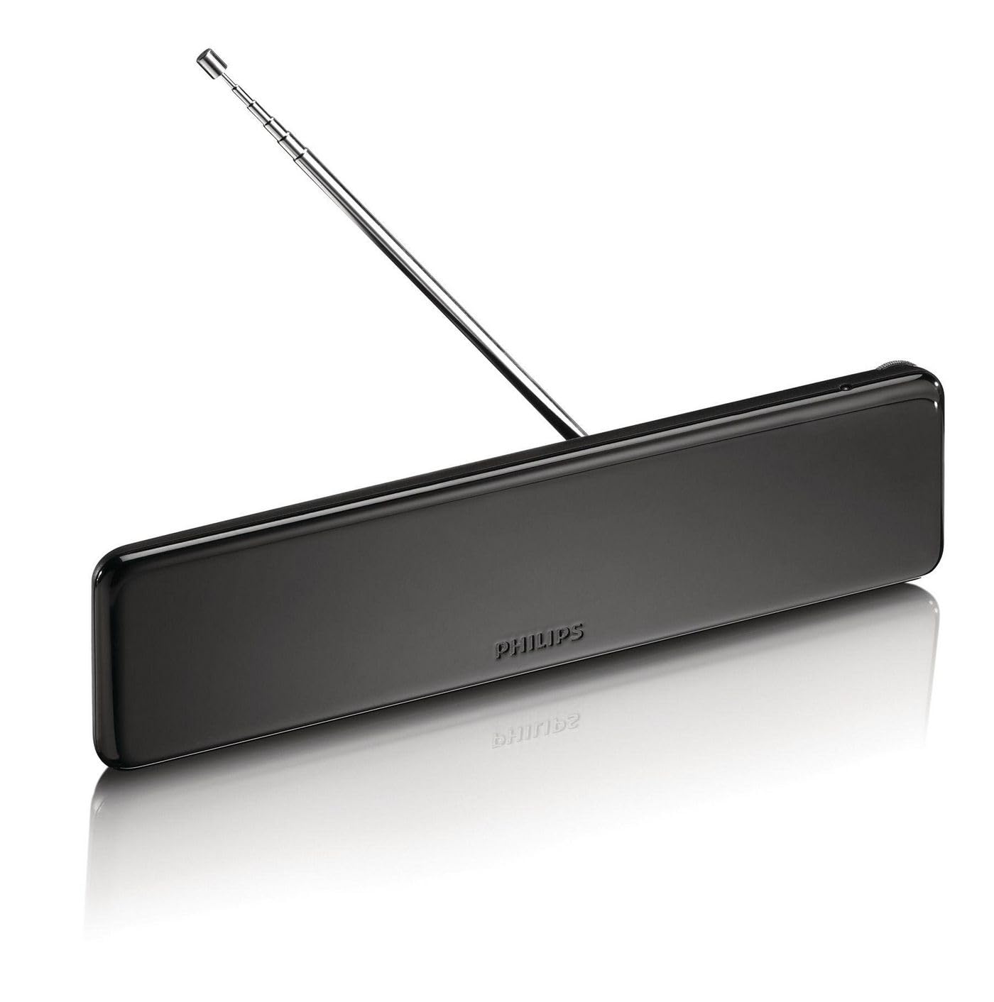 Philips Digital Antenna SDV5225/12 - Analogue and Digital - 38 dB Amplified - Noise Reduction - Black