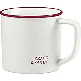 Santa Barbara Design Studio F2F Holiday Coffee Mug, 16-Ounce, Peace & Quiet