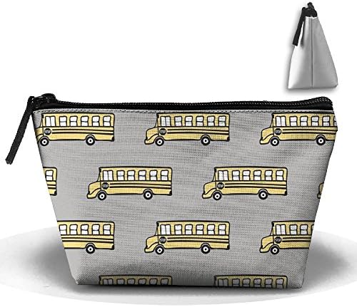 SOYUSGYD School Bus Travel And Home Zipper Up Portable Bag Storage Bag Hand Bag For Women And Girls