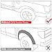 OEDRO Upgraded Front Rear Mud Flaps Compatible with 2014-2018 Chevy Silverado 1500 & 2015-2018 2500 HD / 3500 HD without OEM Fender Flares Only, Full Set 4pc Splash Mud Guards
