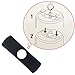 HUYUN The Waterproof Black Caoutchouc Rubber Plug Cover Weather Door Replacement for Logit UE Boom 2 Speaker Port and Charge Port