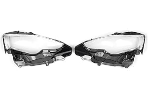 Car Headlight Lens Cover Head Light Lamp Shade Shell Lens Lampshade Compatible For Lexus IS250 IS300 IS350 2013-2015 Parts(A 