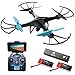 Force1 Drone with Camera Live Video - “U45WA” WiFi FPV Drone w/ HD Drone Camera and 2 Quadcopter Drone Batteries for Drones with Camera for Adults + Kids