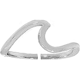 Maya J Wave Ring, White