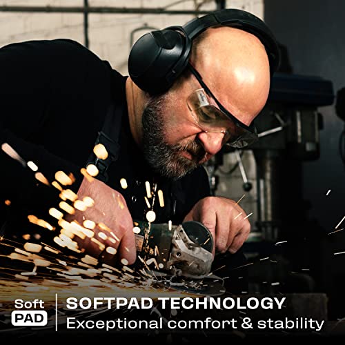 NoCry Safety Glasses Over Eyeglasses With Anti Scratch Wraparound