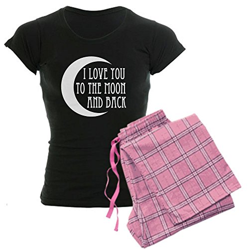 Buy CafePress i love you to the moon and back Pajamas Womens Novelty Cotton Pajama Set