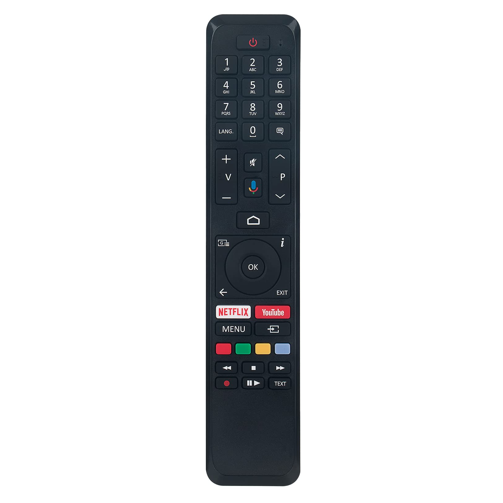 VINABTY RC43160 Replacementd Remote Control Fit for Hitachi QILIVE TV 43HAK6150 50F52HAK6150 75HAL7150 58HAL7250 50HAK6100 55F52HAK6150 55HAK6150 50HAL7250 58HAK6100 U55KA6150 32HAK4250 55HAL7250