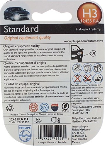 Philips H3-100W Standard Fog Bulb (Pack of 1)