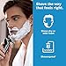 Philips Norelco Shaver 9300 with SmartClean, Rechargeable Wet/Dry Electric Shaver with Precision Trimmer Attachment, S9311/87