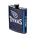 Pro Specialties Group NFL Tennessee Titans Plastic Hip Flask, 7-Ounce