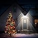 LITOM Solar Lights Outdoor, 54 LED Super Bright 270°Wide Angle Motion Sensor Lights, Wireless Waterproof Security Solar Light for Front Door, Yard, Garage, Deck, Porch, Shed, Walkway, Fence (2 Pack)