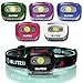BLITZU Head Flashlight Headlamp, 165 Lumen Headlight with Bright White Cree Led + Red Light for Kids, Men, Women, Runners. Batteries Included for Running, Camping, Waterproof Adjustable Lamp Headband