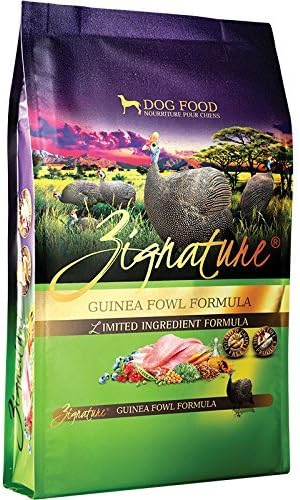 zignature guinea fowl dog food