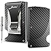 Minimalist Carbon Fibre Slim Wallet, Slim Wallet & RFID Blocking Front Pocket Wallet，Minimalist Wallet for Men And Women（2018 New Version)