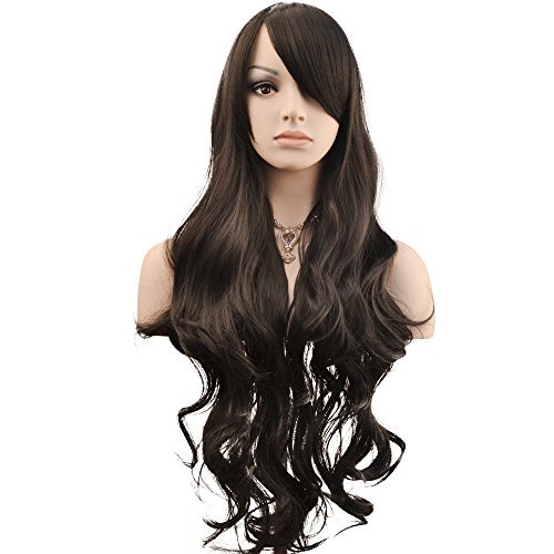 YOPO-Wig-28-Long-Wigs-for-Women-with-Free-Wig-Cap-Bobby-Pins-Wavy-Curly-Halloween-Cosplay-Synthetic-Wig