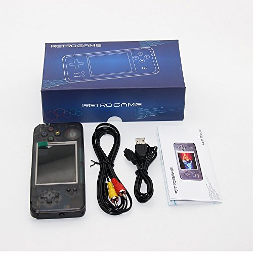 Handheld Game Console, 3 Inch HD Screen 800 Games,Can Support Multiple Game Formats / MP4 Player / Video / Music, Good Gifts For Kids to Adult.