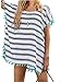 Wander Agio Womens Cover up Bohemia Swimsuit Beach Bikini Coverups Stripe