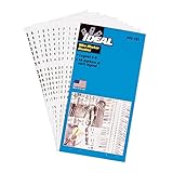 Ideal 44-103 Wire Marker Booklets, Legend: 1-45 (10 each)