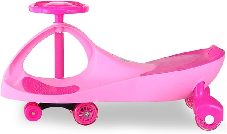 Amazon おもちゃに乗って Wiggle車に乗る 男の子と女の子のおもちゃに乗る 2歳以上の青 青 Color Pink 乗用玩具 おもちゃ