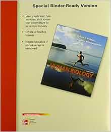 Amazon Com Loose Leaf Human Biology W Connect Plus