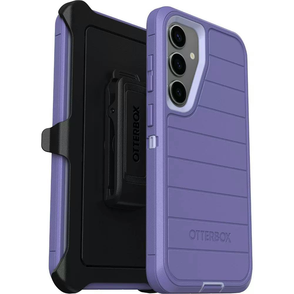 OtterBox Samsung Galaxy S25+ (Only) - Defender Series Case - Mountain Majesty (Purple) - Screenless - Rugged & Durable - with Port Protection - Holster Clip Included - Microbial Defense Protection
