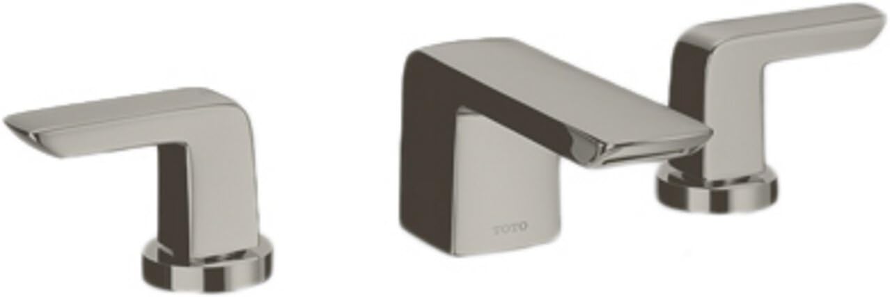 Toto Tl960ddlq Bn 1 5 Gpm Soiree Widespread Lavatory Faucet