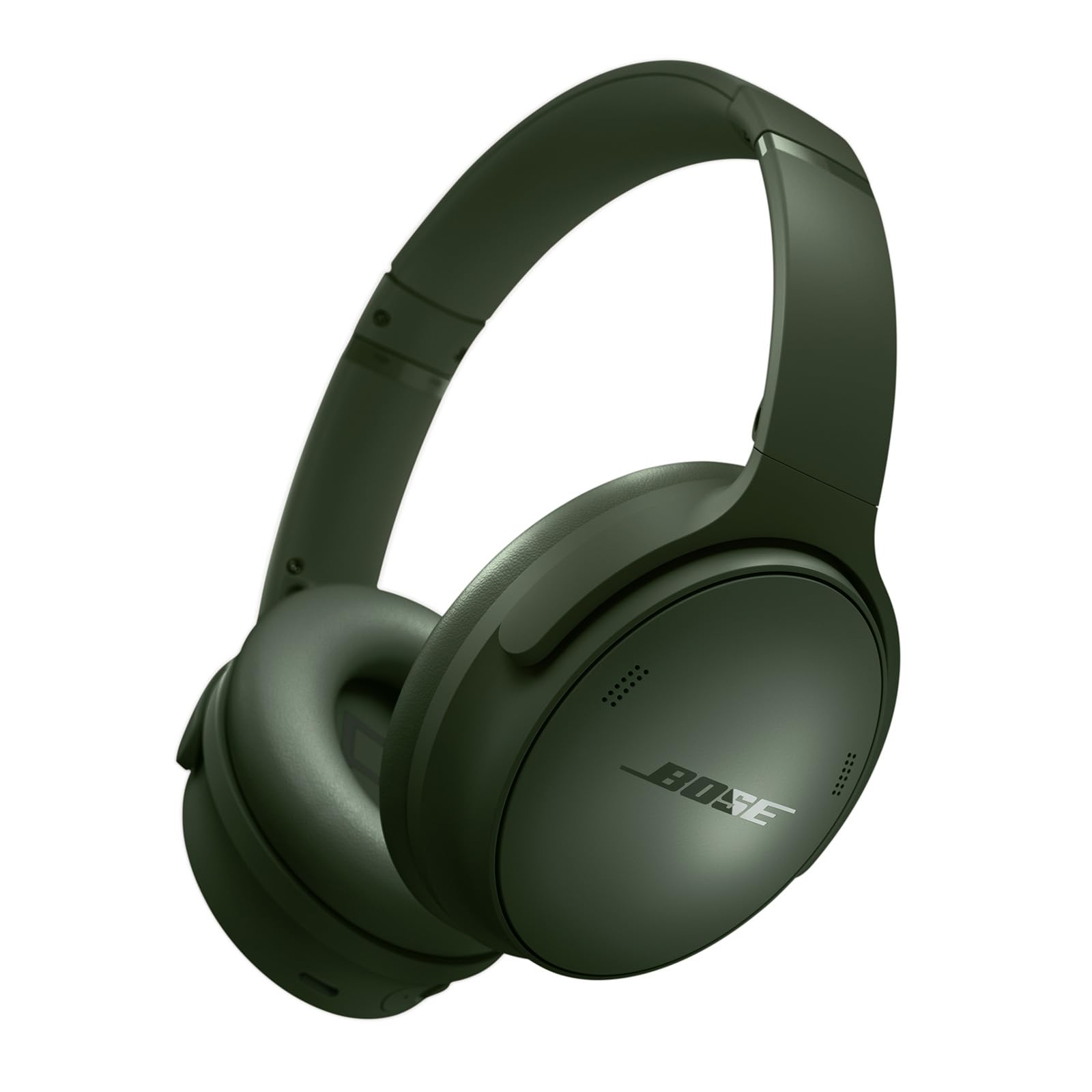 Bose QuietComfort Bluetooth Headphones, Wireless Headphones with Active Over Ear Noise Cancelling and Mic, Deep Bass, Up to 24 Hours of Playtime, Cypress Green - Limited Edition