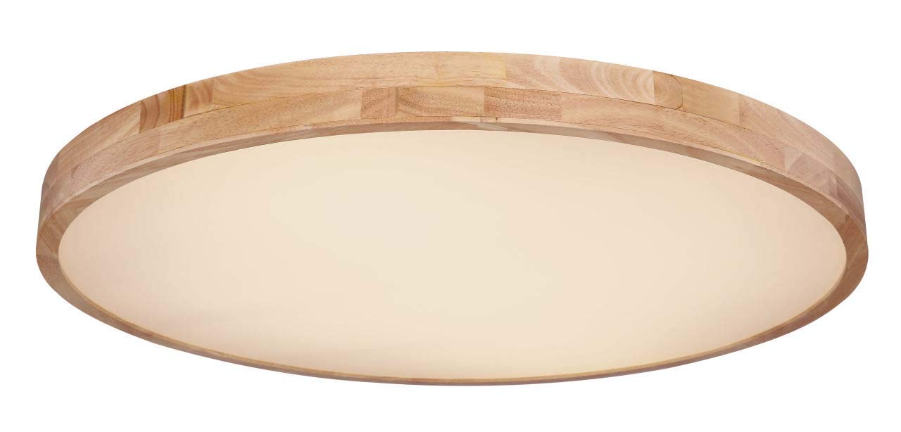 Globo Rainer Ceiling Light, Wood Look