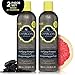 HASK CHARCOAL WITH CITRUS OIL Shampoo Set Detoxify, Clarify, Purify Your Scalp, color safe, gluten-free, sulfate-free, paraben-free - 2 Shampoo