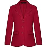 MINTLIMIT Womens Blazer Long Sleeve Notch Lapel Business Work Blazers Buttons Open Front Casual Jackets with Pockets