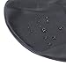 1 PC Swim cap Silicone With Ear Protect Pouch for Adult Men Women Youth Kids Child Keeps Hair Clean(Blue) (black)
