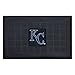 Fanmats 18 in. x 30 in MLB Kansas City Royals Vinyl Medallion Door Mat