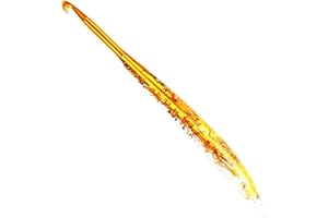 Crochet Hooks for Beginners | Floral Resin Handle Crocheting Yarn Hook,Non-slip Craft Needle Knitting Tool for Beginners Adul