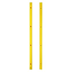Yellow Skateboard Rails Old School Plastic with