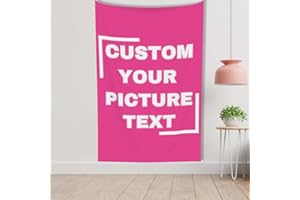 Wmzbhswj Custom Tapestry Upload Images Customized Personalized Backdrop Poster Customize Wall Backdrop Tapestry for Bedroom (