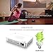 Mini Projector WOWOTO A5 100ANSI Android 7.1 Portable DLP Video Projector 150″ Home Theater Projectors with BT4.0 Support WiFi Wireless Screen Share 1080P HDMI USB SD Cardthumb 3
