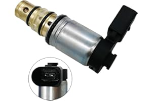 Automotive-leader 1K0820803E AC Compressor Control Solenoid Valve PXE16 PXE14 Fits Volkswagen Jetta Sanden PXE16 PXE14 ; VW GTI/Golf/Passat/Tiguan/Jetta TDI Audi A3 Compressor Pressure Control Valve