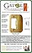 Gator Door Latch Restorer - Strike Plate (Bright Brass)