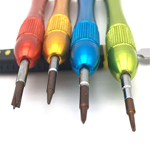 Phone repair Tools kit, Taessv 11 pcs Precision Screwdriver Set Repair Tool Kit for Ipone 4/Ip5/Ip6/Ip7/Ip8 and Sam Sung Phones
