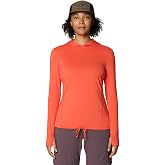 Mountain Hardwear Women's Crater Lake Long Sleeve Hoody for Hiking, Camping, Backpacking, and Casual Wear