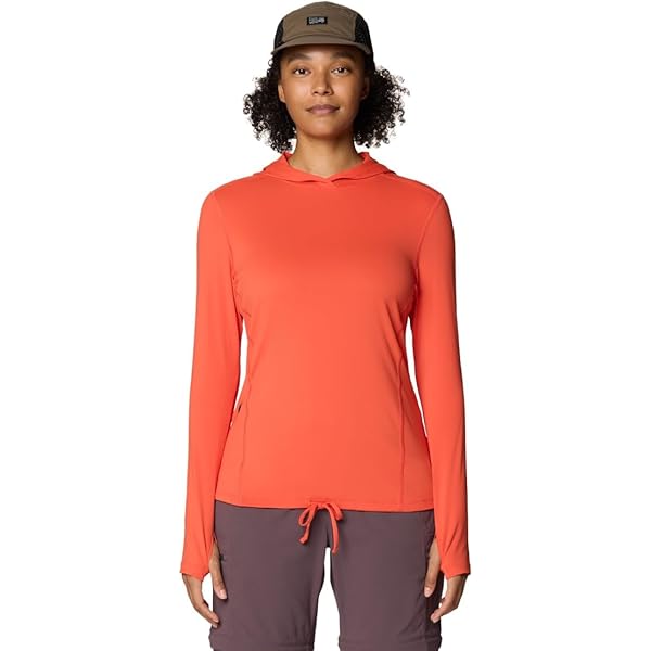 Mountain Hardwear Women's Crater Lake LS Hoody, Avid Peaks Print