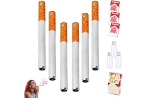 Bubble Cigarettes Box Toy,Funny Fake Cigarette Bubble Blower Pack - Bubble Smoking Toy for Stress Relief & Relaxation, Unique