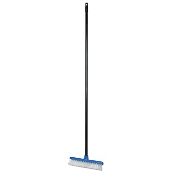 KLEENAL 20160008 Ambco Scrub Brush 12-inch with MS Handle(Color May Vary)