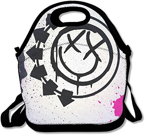 Blink 182 Tatto Outdoor School Lunch Bags Lunch Tote Carry Bag