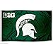 MSU Spartans Big 10 3x5 Flag